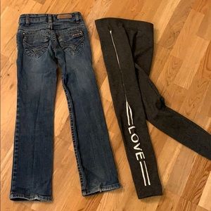 Mudd jeans for the skinny girl and stretch pant